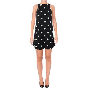NWOT Ralph Lauren Black Polka Dot Dress